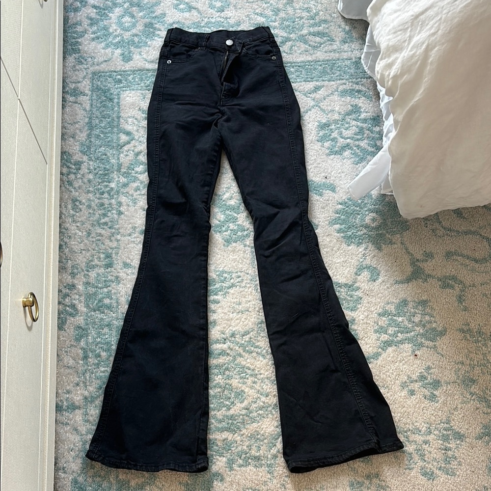 Women's Black Boot Cut Jeans